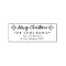 A Berry Merry Christmas Return Address Stamp