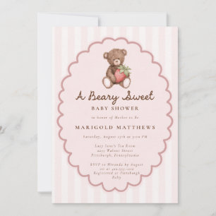 A Berry Sweet Baby Shower Invitation
