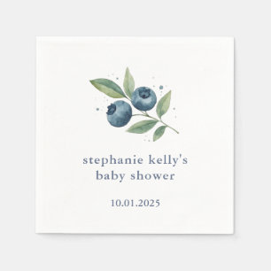 A Berry Sweet Baby Shower Napkin