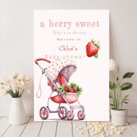 a berry sweet baby shower