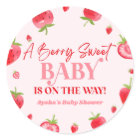 A Berry Sweet Baby Strawberry Baby Shower