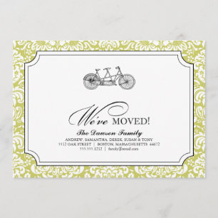 a bicycle built for two {we've moved} announcement
