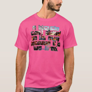 A bicycle cant stand on its own because it is twot T-Shirt