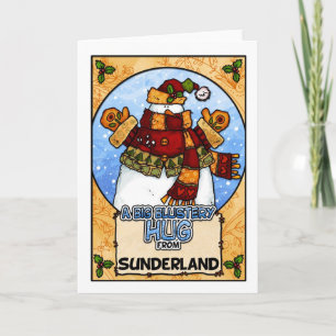 A Big Blustery Hug from Sunderland Holiday Card