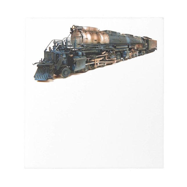 A Big Boy Steam Locomotive Notepad (Front)