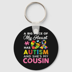 A Big Piece Of My Heart Has Au And Shes My Cousin Key Ring