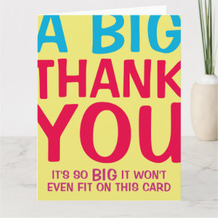 A Big Thank You