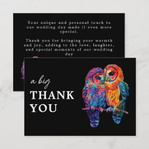 🌈 A big thank you LGBTQ  Eternal Unity wedding  Card