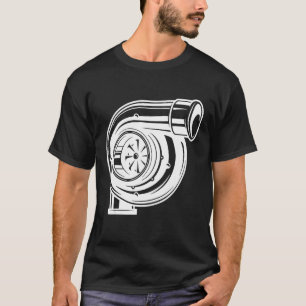 A big turbo for car  , perfect outfit for the ever T-Shirt