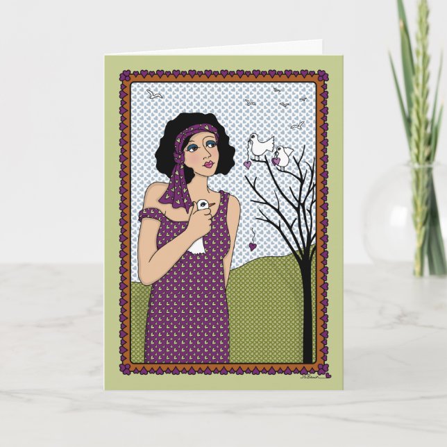 A Bird in the Hand_A Greeting Card (Front)