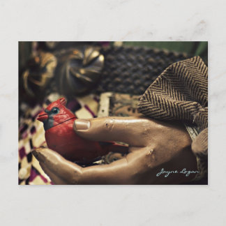 A Bird in the Hand, Postcard (Digital Colour Photo