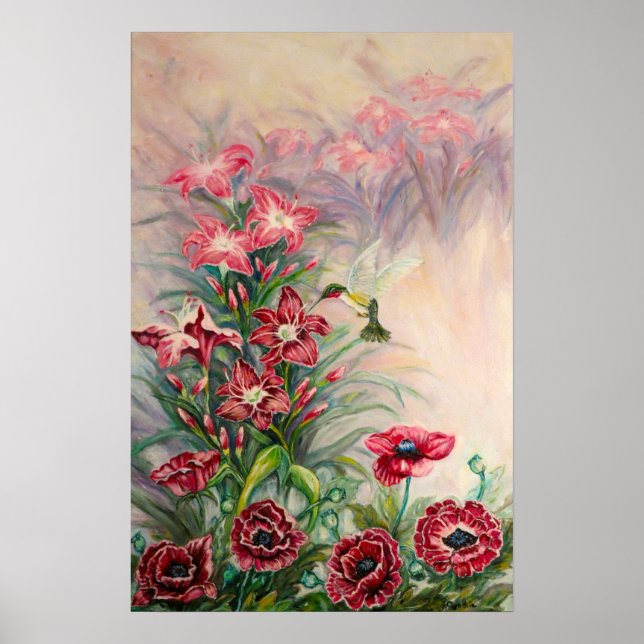 A Bird's Serenity Poster (Front)