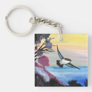 A Birds View Key Ring