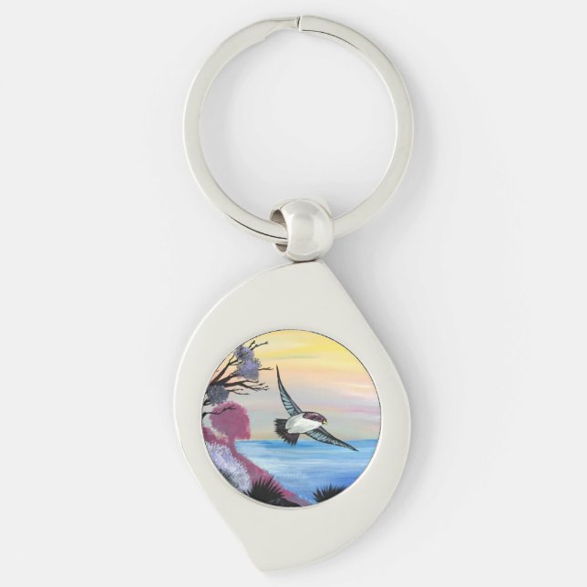 A Birds View Key Ring (Front)