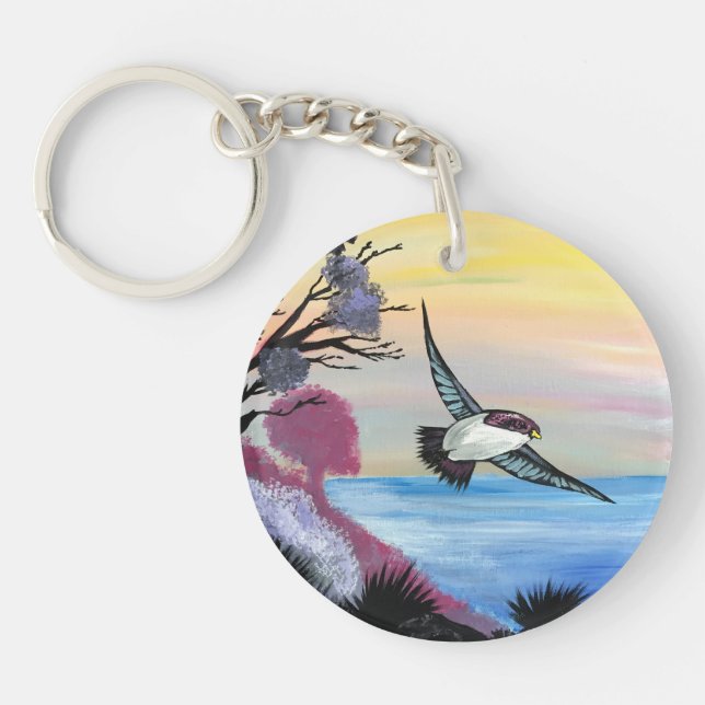 A Birds View Key Ring (Front)