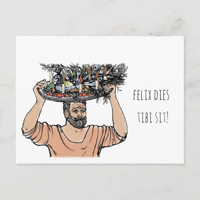 A Birthday Peacock from Grumio Postcard (Front)