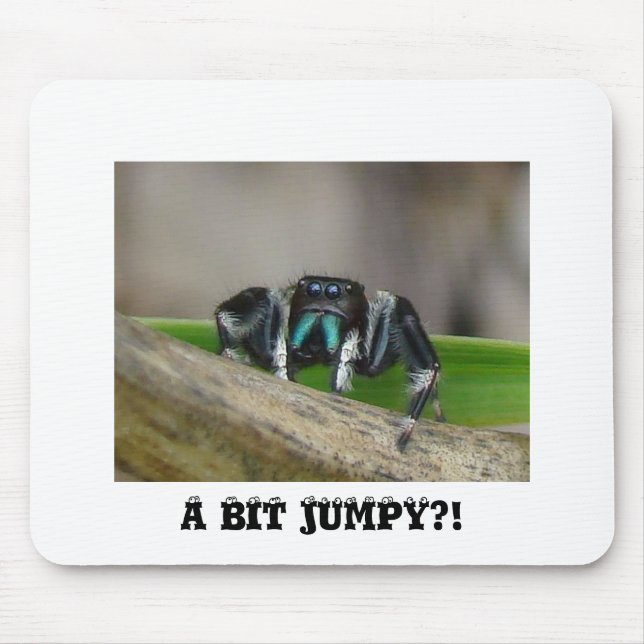 A Bit Jumpy?! Mouse Mat (Front)