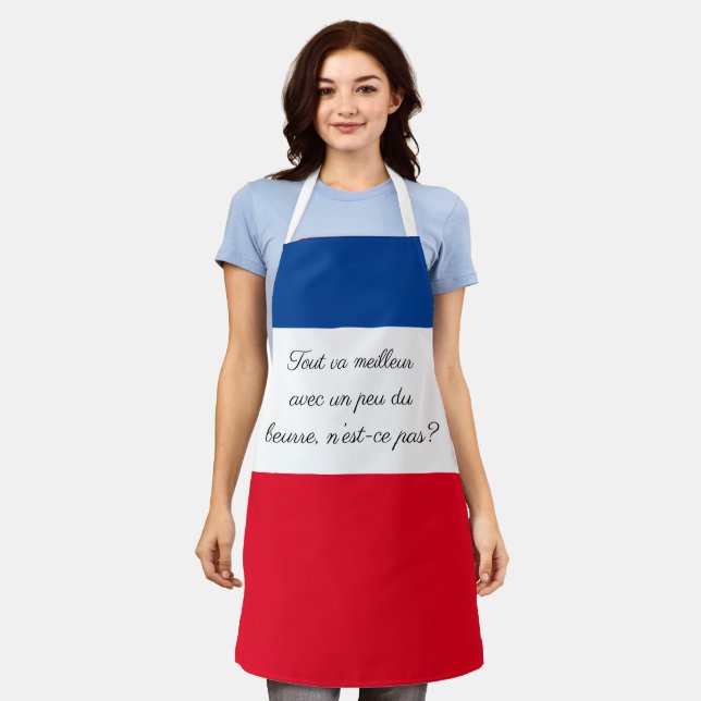 A bit of butter (un peu du beurre) Apron (Worn)