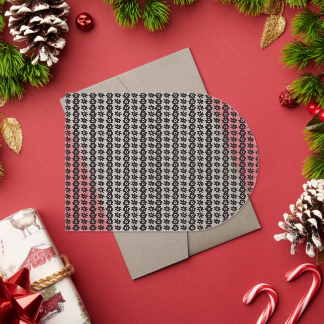 a black and white background with a lot of dots acrylic invitations (Insitu (Holiday))