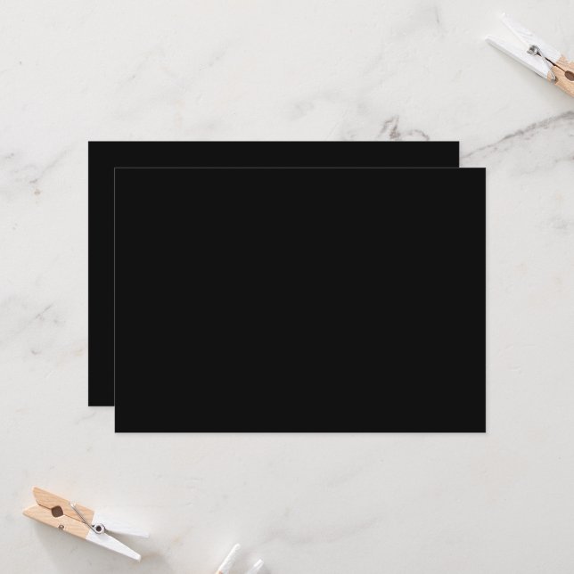 a black and white photo invitation (Front/Back In Situ)