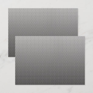 a black and white photo of a wall_ thank you card