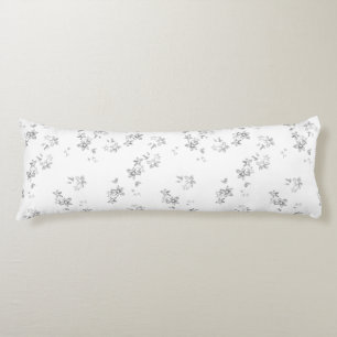 a black and white photo of bubbles on a white back body cushion