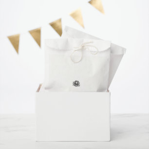 a black and white picture of a bunch of flowers favour bags