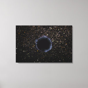 A Black Hole in a Globular Cluster Canvas Print