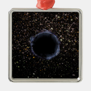 A Black Hole in a Globular Cluster Metal Tree Decoration