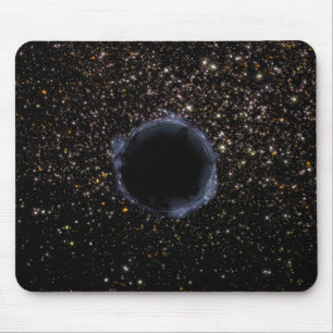 A Black Hole in a Globular Cluster Mouse Mat