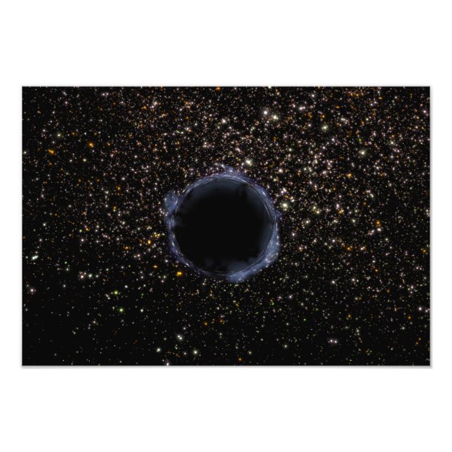 A Black Hole in a Globular Cluster Photo Print (Front)