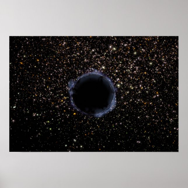 A Black Hole in a Globular Cluster Poster (Front)