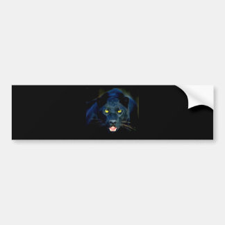 A Black Panther Bumper Sticker