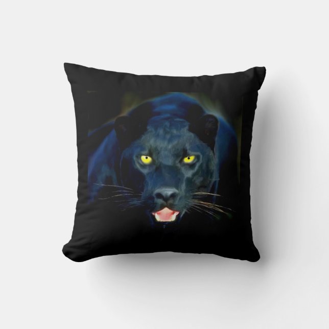 A Black Panther Cushion (Front)