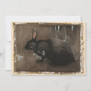 A Black Rabbit Joseph Crawhall