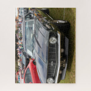 A black Series 1 Chevrolet Camaro Jigsaw Puzzle