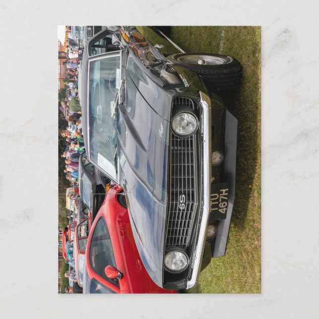 A black Series 1 Chevrolet Camaro Postcard (Front)