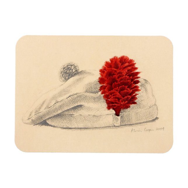 A Black Watch Red hackle 2004 Magnet (Horizontal)