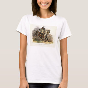 A Blackfoot Indian on Horseback, plate 19 from Vol T-Shirt