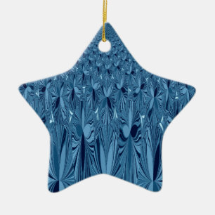 A blend of Blue Ceramic Tree Decoration