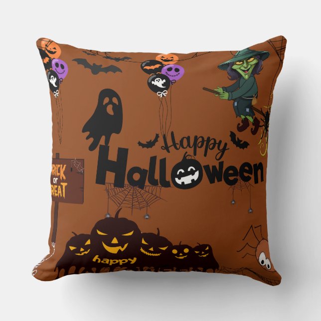 A Blend of Darkness and Fun Cushion (Front)