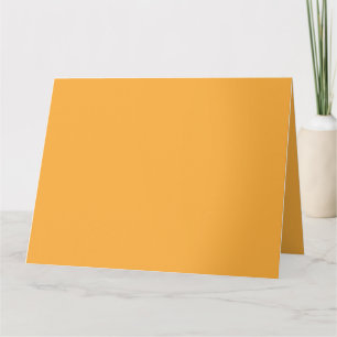 A blend of yellow and orange hues creates a vibran card