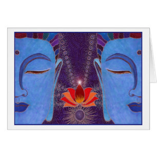 A Blissful Meditation Card
