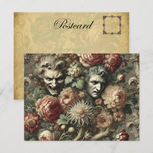 🩸A Bloodvine Production — Gothic Victorian Holiday Postcard