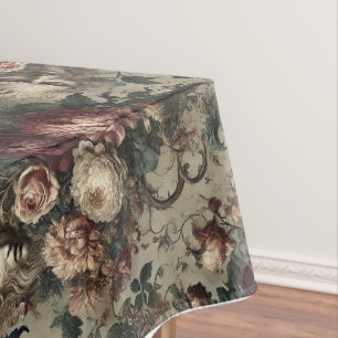 A Bloom to Hold on To – Gothic Large Pattern Tablecloth