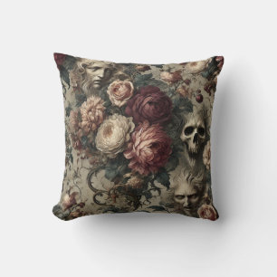 A Bloom to Hold on To – Gothic Victorian Cushion