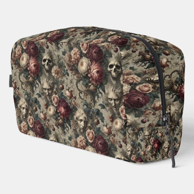 A Bloom to Hold on To – Gothic Victorian Dopp Kit (Right Corner)