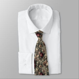 A Bloom to Hold on To – Gothic Victorian Tie