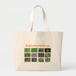 A Blooming California Large Tote Bag
