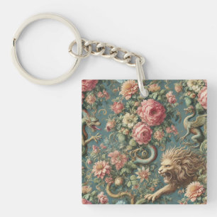 A Blooming Mythos – Mythical Victorian Design Key Ring